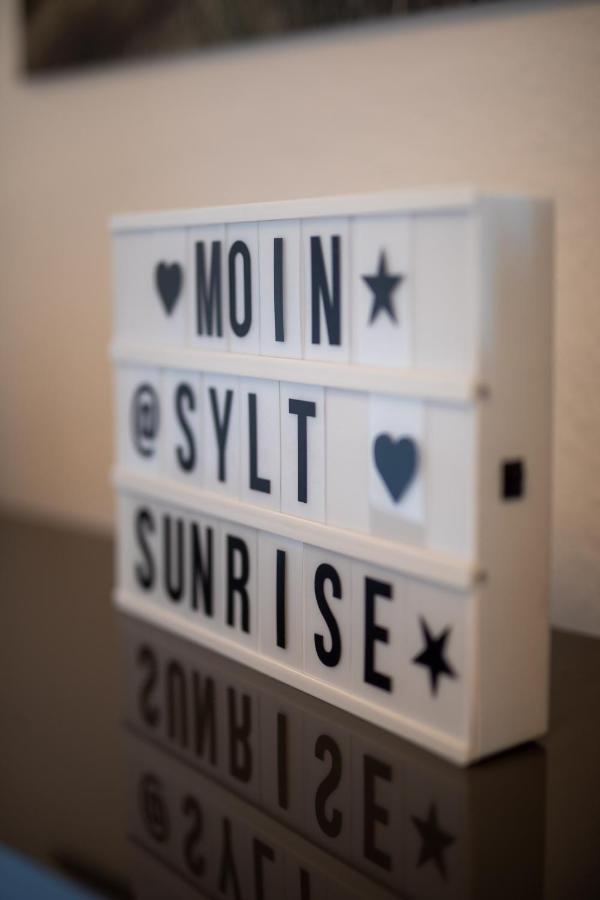 Ferienwohnung "Sylt Sunrise" 韦斯特兰 外观 照片